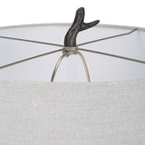 Spruce Black/Bronze Rustic Floor Lamp - Ornate Home
