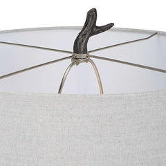Spruce Black/Bronze Rustic Floor Lamp - Ornate Home