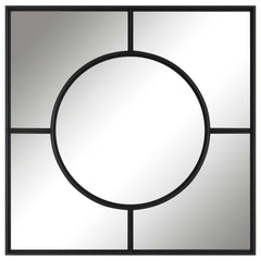Spurgeon Black Square Window Mirror - Ornate Home