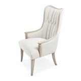 St. Charles Dove Gray/Cirrus Dining Arm Chair (Set of 2) - Ornate Home