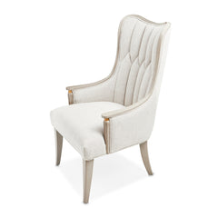St. Charles Dove Gray/Cirrus Dining Arm Chair (Set of 2) - Ornate Home