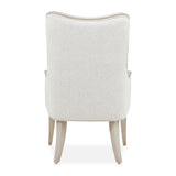 St. Charles Dove Gray/Cirrus Dining Arm Chair (Set of 2) - Ornate Home