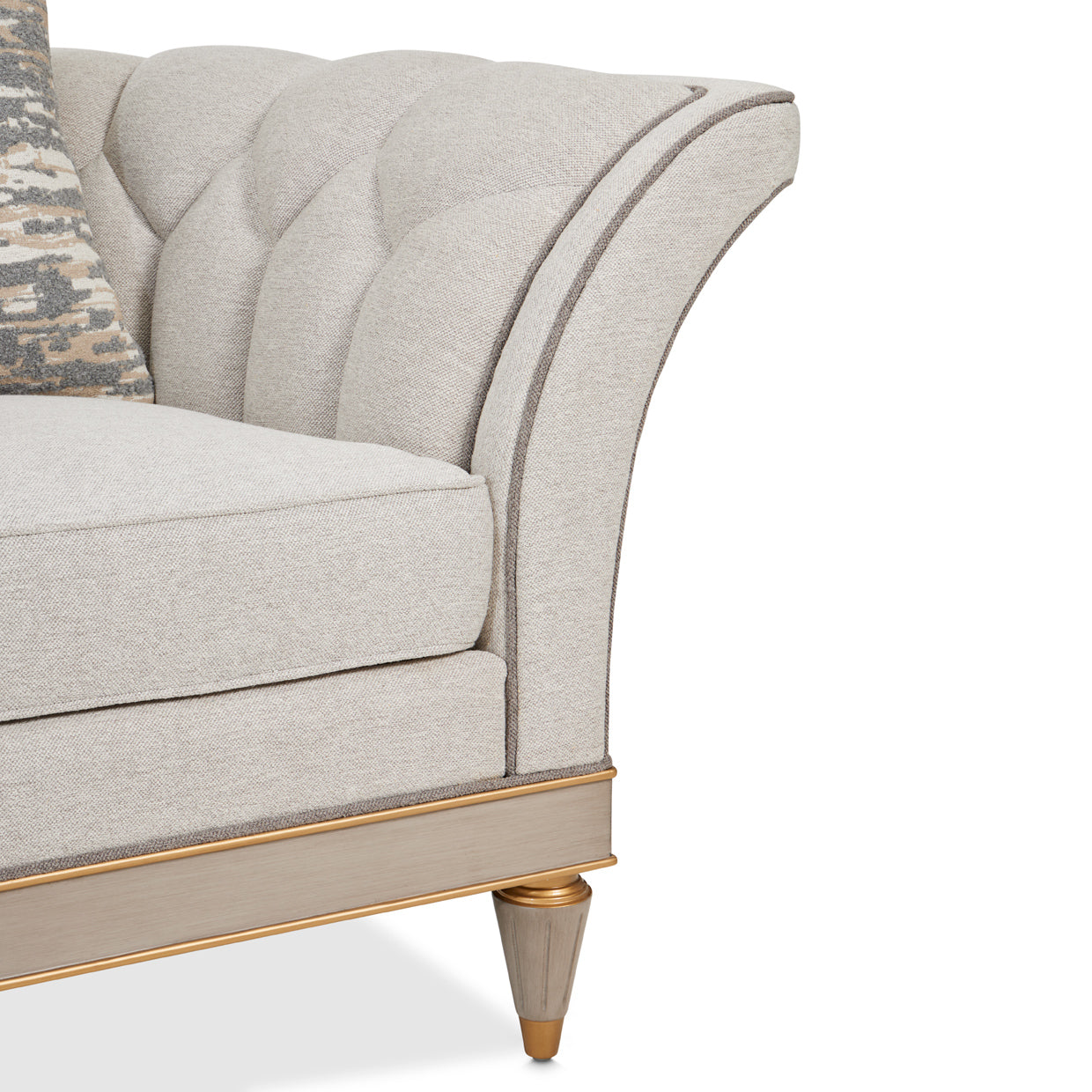 St. Charles Dove Gray/Cirrus Matching Chair - Ornate Home