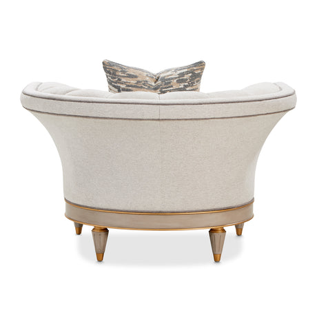 St. Charles Dove Gray/Cirrus Matching Chair - Ornate Home