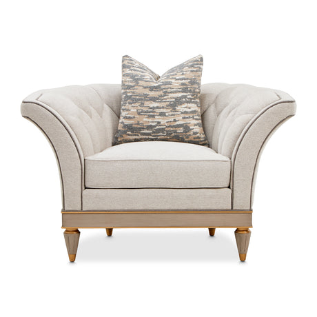 St. Charles Dove Gray/Cirrus Matching Chair - Ornate Home