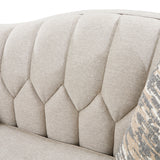 St. Charles Dove Gray/Cirrus Standard Sofa - Ornate Home