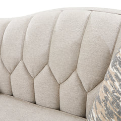 St. Charles Dove Gray/Cirrus Standard Sofa - Ornate Home