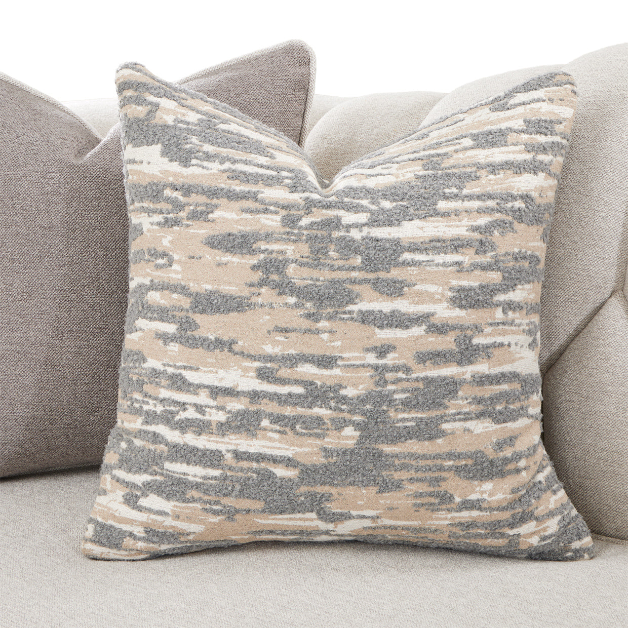 St. Charles Dove Gray/Cirrus Standard Sofa - Ornate Home