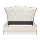 St. Charles Dove Gray/Cirrus Upholstered Bed - Ornate Home