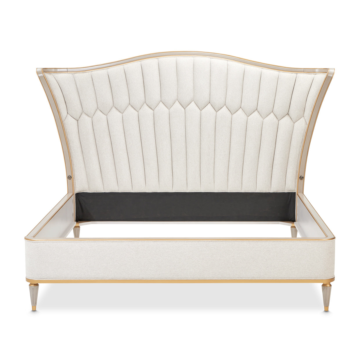 St. Charles Dove Gray/Cirrus Upholstered Bed - Ornate Home