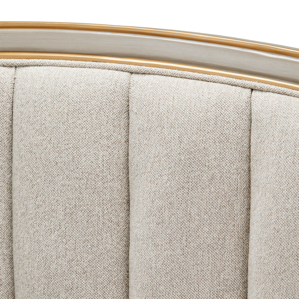 St. Charles Dove Gray/Cirrus Upholstered Bed - Ornate Home