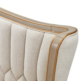 St. Charles Dove Gray/Cirrus Upholstered Bed - Ornate Home