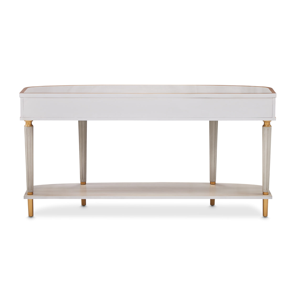 St. Charles Dove Gray Console Table - Ornate Home