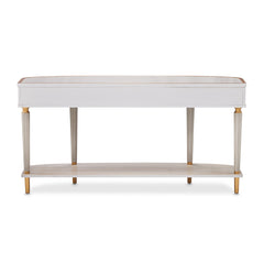 St. Charles Dove Gray Console Table - Ornate Home