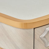 St. Charles Dove Gray Console Table - Ornate Home