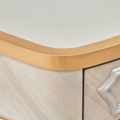 St. Charles Dove Gray Console Table - Ornate Home