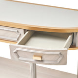 St. Charles Dove Gray Console Table - Ornate Home