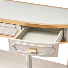 St. Charles Dove Gray Console Table - Ornate Home