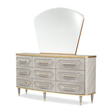 St. Charles Dove Gray Dresser & Mirror Dove Gray - Ornate Home