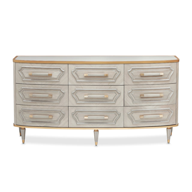 St. Charles Dove Gray Dresser - Ornate Home