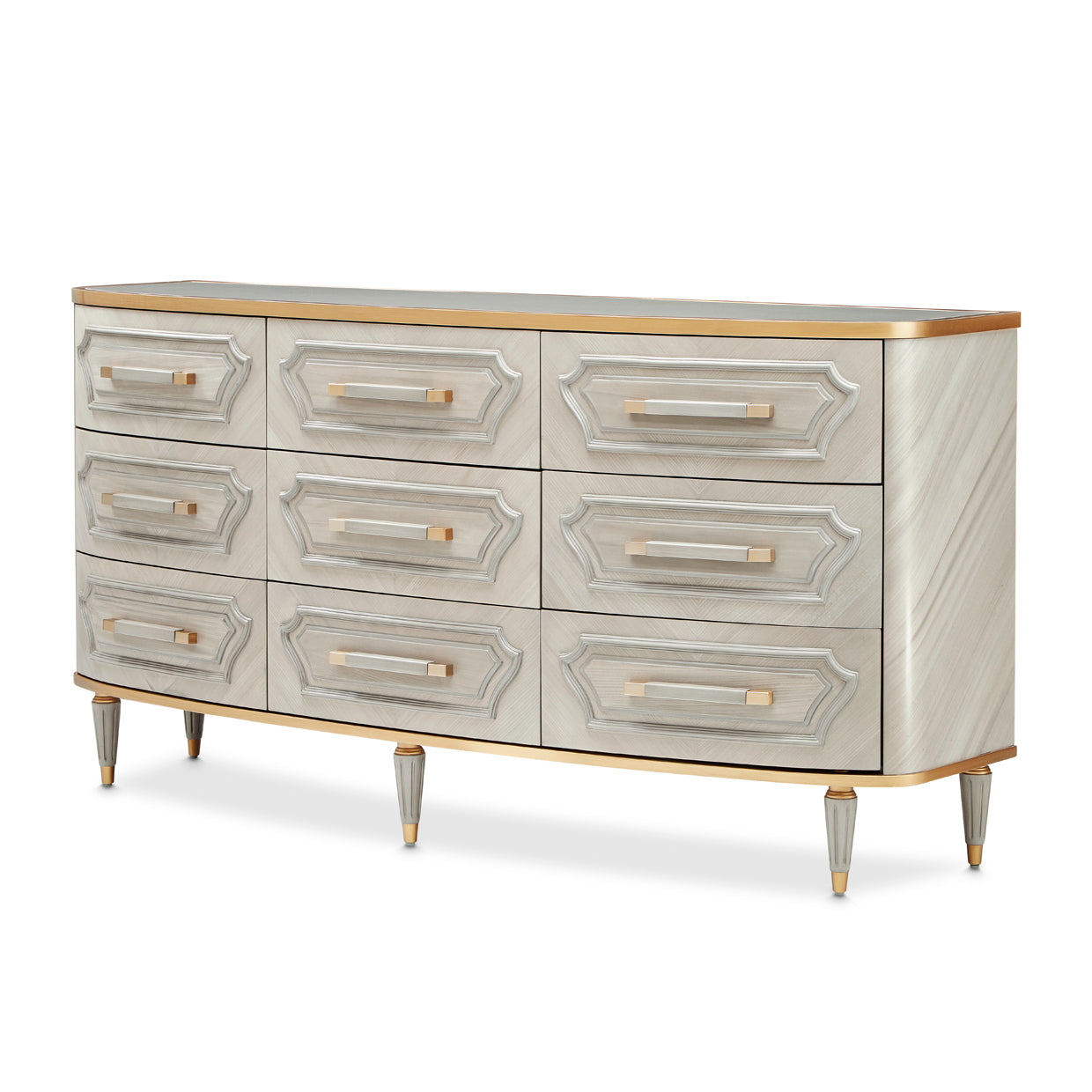 St. Charles Dove Gray Dresser - Ornate Home
