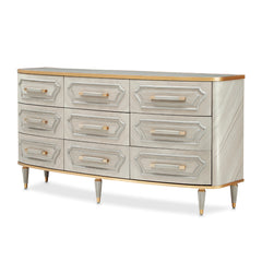St. Charles Dove Gray Dresser - Ornate Home