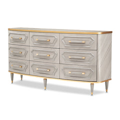 St. Charles Dove Gray Dresser - Ornate Home