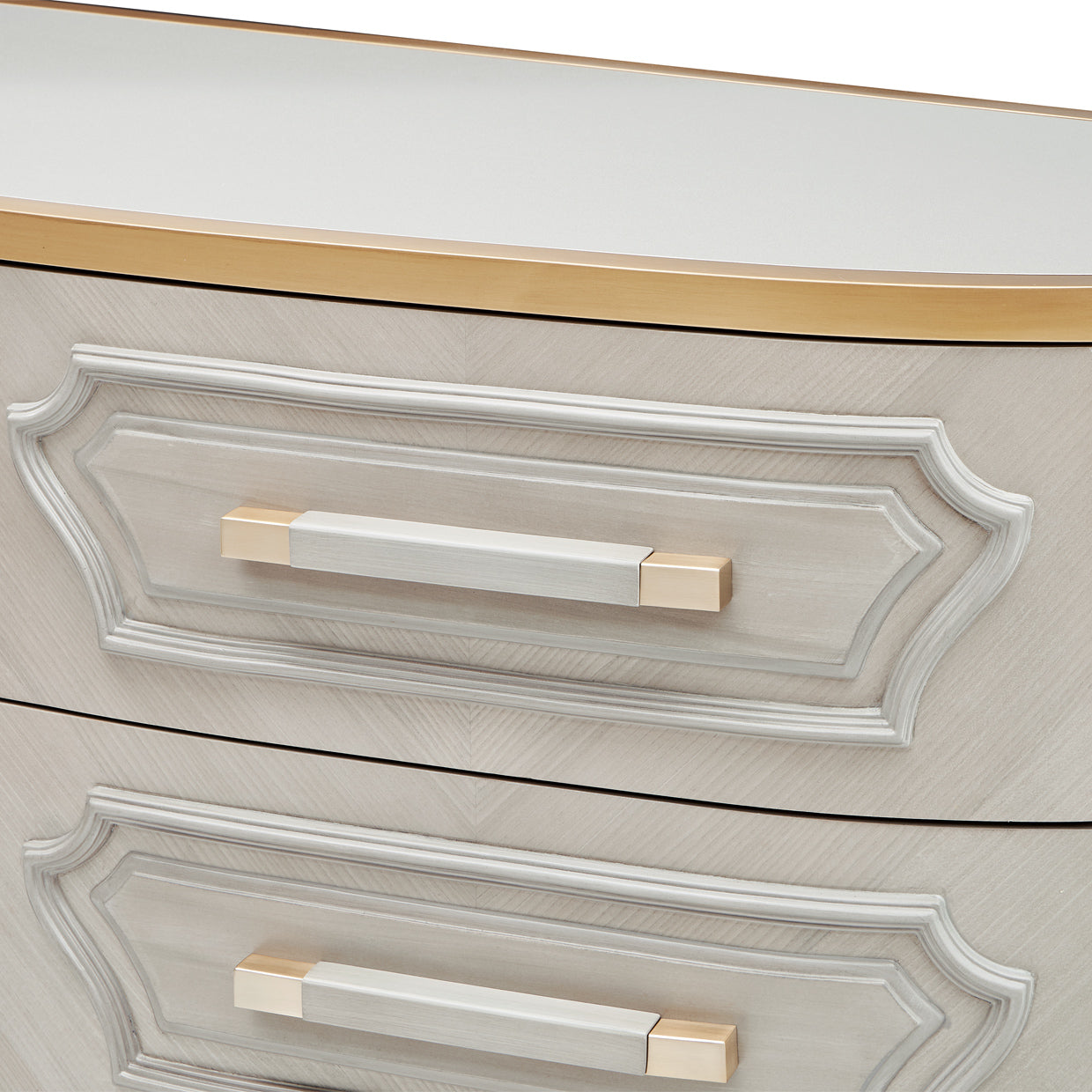 St. Charles Dove Gray Dresser - Ornate Home