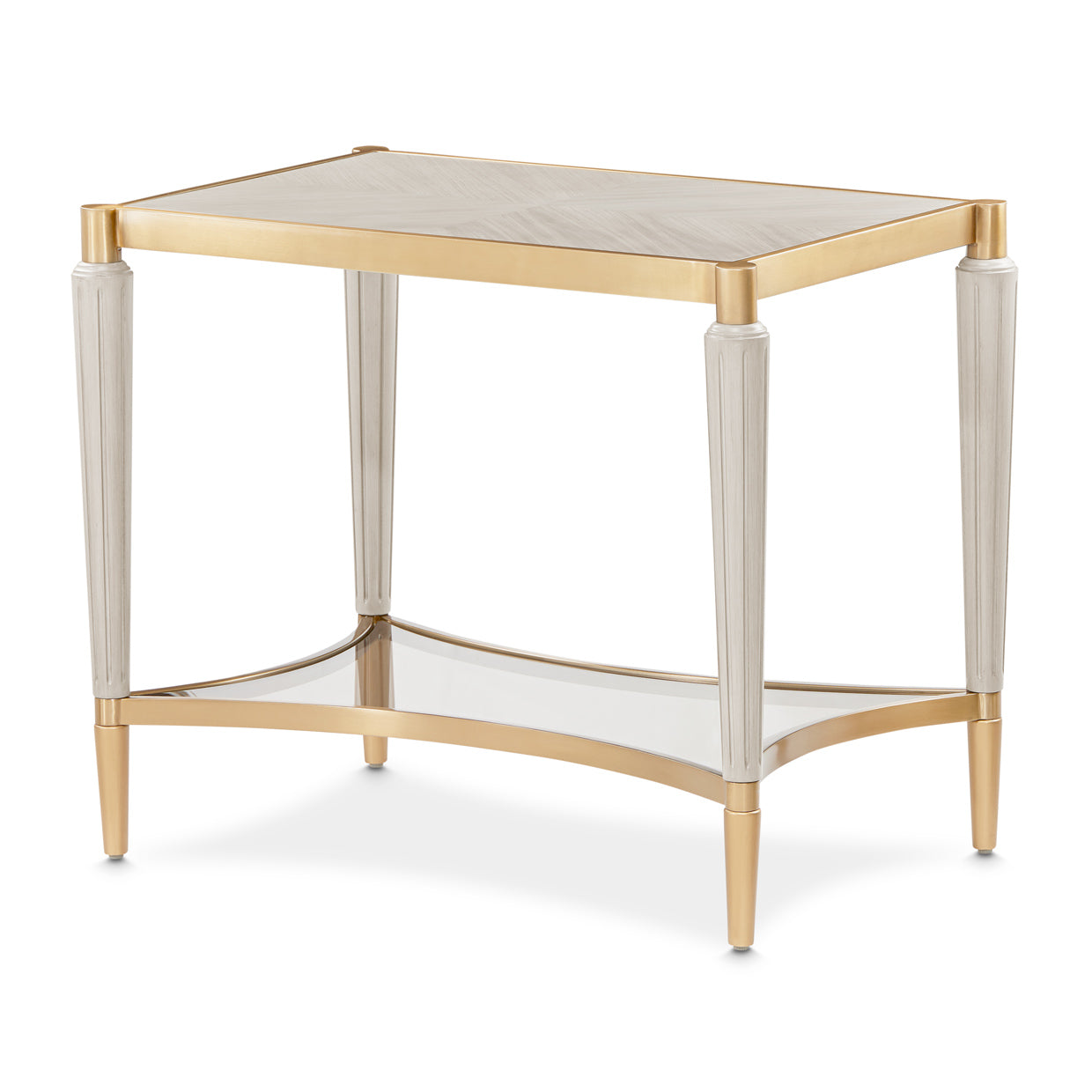 St. Charles Dove Gray End Table - Ornate Home