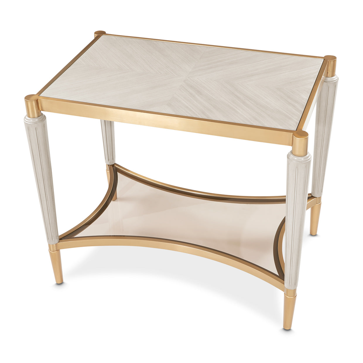 St. Charles Dove Gray End Table - Ornate Home