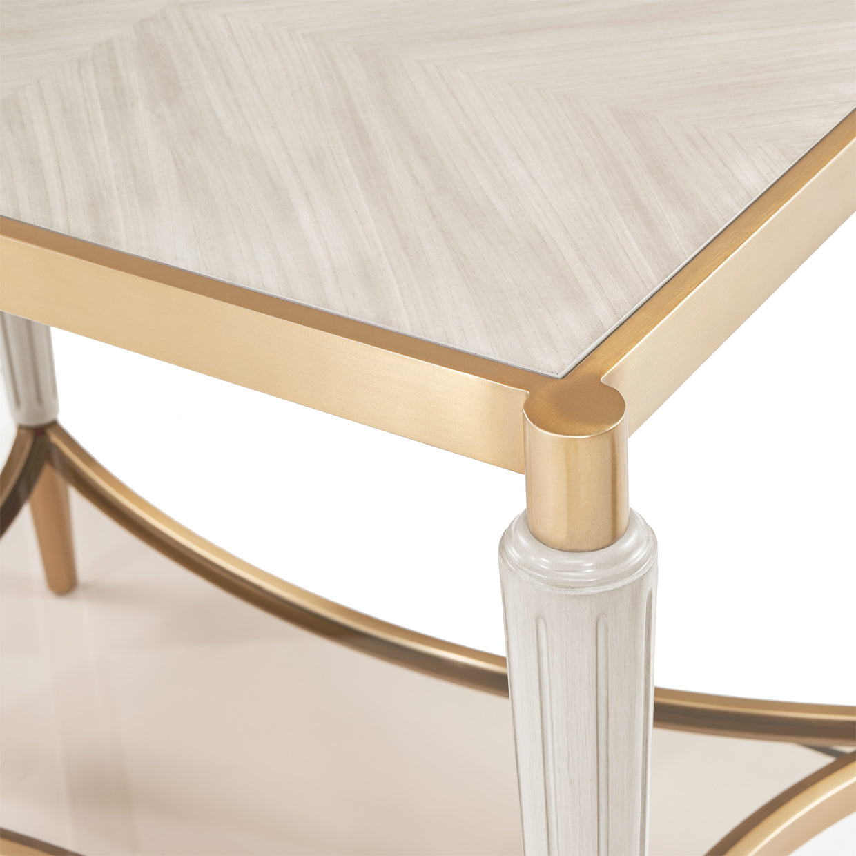 St. Charles Dove Gray End Table - Ornate Home