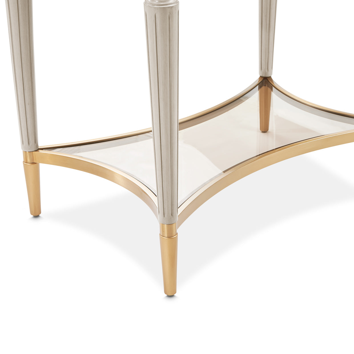 St. Charles Dove Gray End Table - Ornate Home
