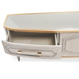St. Charles Dove Gray Media Cabinet - Ornate Home
