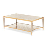 St. Charles Dove Gray Rectangular Cocktail Table - Ornate Home