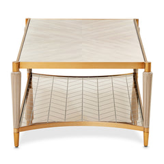 St. Charles Dove Gray Rectangular Cocktail Table - Ornate Home