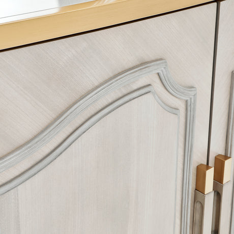St. Charles Dove Gray Sideboard - Ornate Home