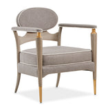 St. Charles Dove Gray/Stratus Accent Chair - Ornate Home