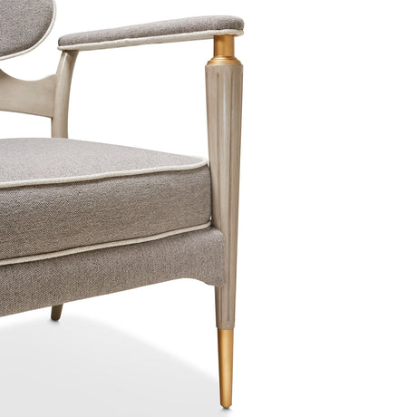 St. Charles Dove Gray/Stratus Accent Chair - Ornate Home