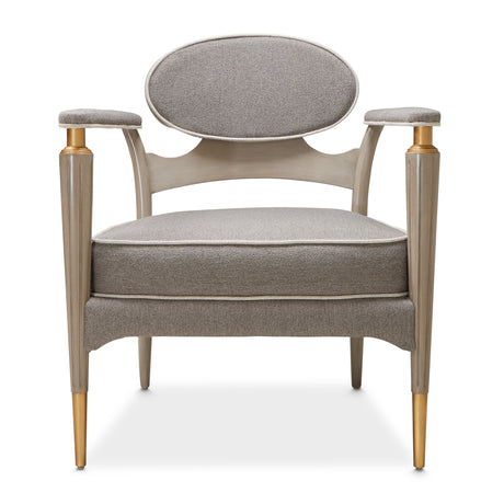 St. Charles Dove Gray/Stratus Accent Chair - Ornate Home