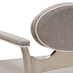 St. Charles Dove Gray/Stratus Accent Chair - Ornate Home