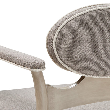 St. Charles Dove Gray/Stratus Accent Chair - Ornate Home