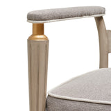 St. Charles Dove Gray/Stratus Accent Chair - Ornate Home
