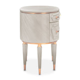 St. Charles Dove Gray Vanity Desk & Mirror - Ornate Home