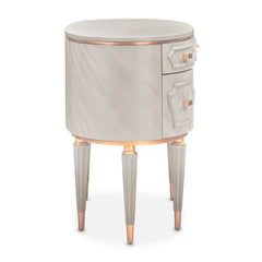 St. Charles Dove Gray Vanity Desk & Mirror - Ornate Home