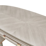 St. Charles Dove Gray Vanity Desk & Mirror - Ornate Home