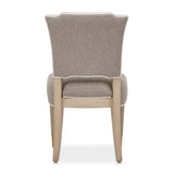 St. Charles Dove Gray Vanity Desk with Mirror & Chair - Ornate Home