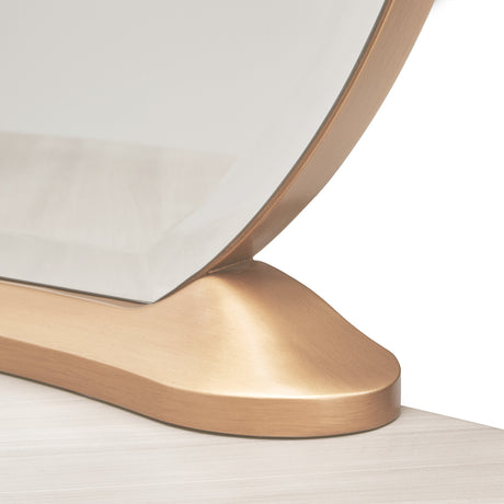 St. Charles Dove Gray Vanity Mirror - Ornate Home