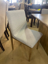 St Gallen Natural Tone & Light Gray Dining Chair (Set of 2) - Ornate Home