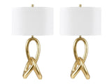 St. James Gold Table Lamp (Set of 2) - Ornate Home