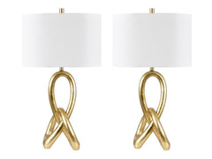 St. James Gold Table Lamp (Set of 2) - Ornate Home